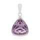 Rose de France Amethyst Silver Pendant (PHANTASIA)