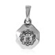 I3 (H) Diamond Silver Pendant