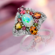 Welo Opal Silver Ring