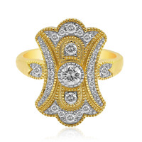 9K SI1 (G) Diamond Gold Ring