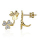 9K SI1 (G) Diamond Gold Earrings (Annette)