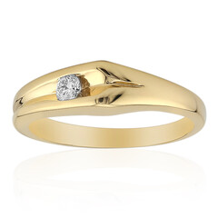 9K SI1 (G) Diamond Gold Ring