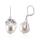 Silver Freshwater Pearl Silver Earrings (TPC)