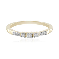 9K I2 (H) Diamond Gold Ring