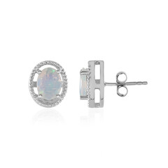 Welo Opal Silver Earrings