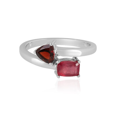 Madagascar Ruby Silver Ring