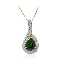 18K AAA Tsavorite Gold Necklace (CIRARI)