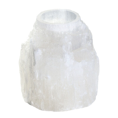 Accessory with Selenite (Lapis Vitalis)