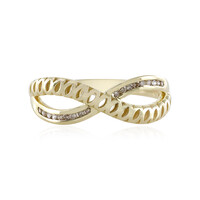 9K I2 Champagne Diamond Gold Ring (Ornaments by de Melo)