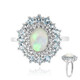 Welo Opal Silver Ring