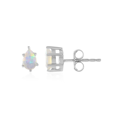 Welo Opal Silver Earrings