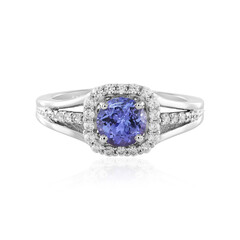 Tanzanite Silver Ring