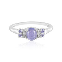 Tanzanite Silver Ring