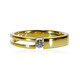 18K VS1 (F) Diamond Gold Ring (adamantes [!])