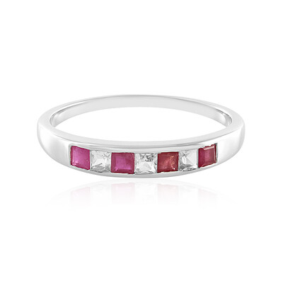 Madagascar Ruby Silver Ring