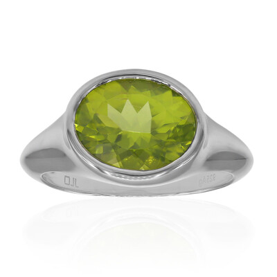 Peridot Silver Ring