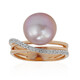 9K Pink Ming Pearl Gold Ring (TPC)