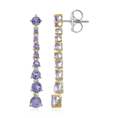 Tanzanite Silver Earrings (Gems en Vogue)