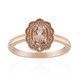 Morganite Silver Ring