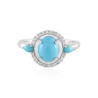 Sleeping Beauty Turquoise Silver Ring