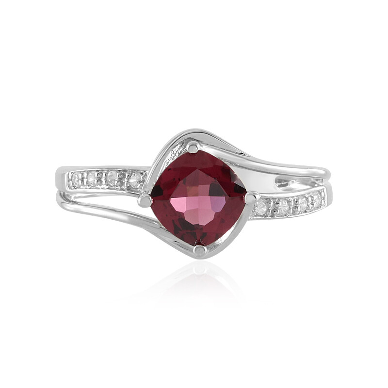 925 Sterling Silver Malawi Garnet orders Ring