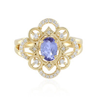 Tanzanite Silver Ring