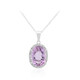 Bolivian Amethyst Silver Necklace