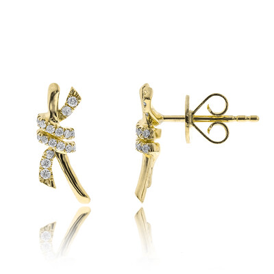 14K I1 (H) Diamond Gold Earrings (CIRARI)