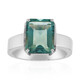 Green Fluorite Silver Ring (Pallanova)