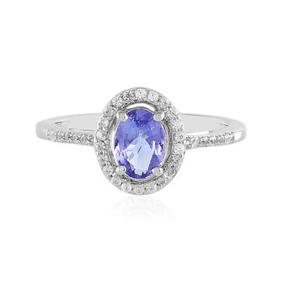 Tanzanite Silver Ring