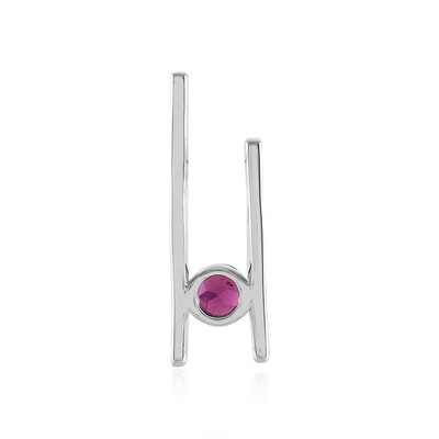 Rhodolite Silver Pendant (MONOSONO COLLECTION)