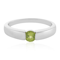 Peridot Silver Ring