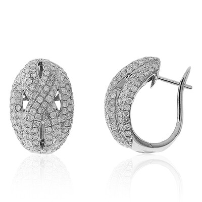 14K I1 (H) Diamond Gold Earrings (CIRARI)