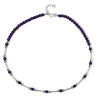 Amethyst Silver Necklace