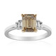 18K SI2 Brown Diamond Gold Ring (CIRARI)