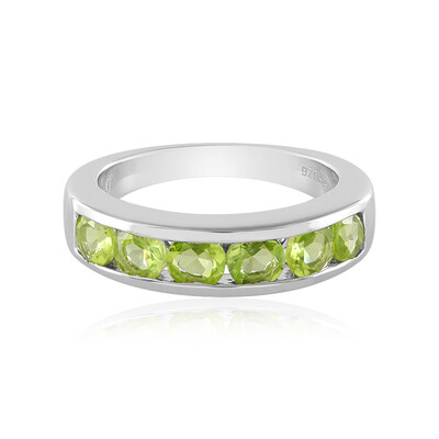 Peridot Silver Ring