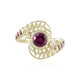 9K Rhodolite Gold Ring (Ornaments by de Melo)