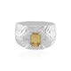 Yellow Zircon Silver Ring (de Melo)