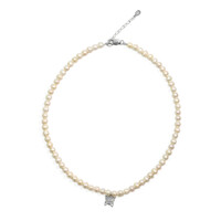 Freshwater pearl Silver Necklace (TPC)