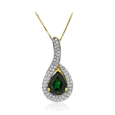 18K AAA Tsavorite Gold Necklace (CIRARI)