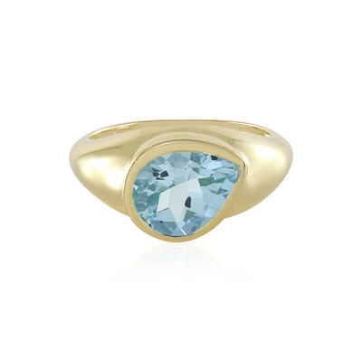 Sky Blue Topaz Silver Ring