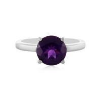 Moroccan Amethyst Silver Ring