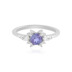 Tanzanite Silver Ring