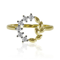 9K SI1 (G) Diamond Gold Ring