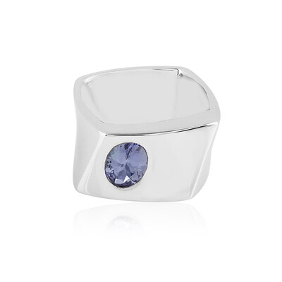 Tanzanite Silver Ring (de Melo)