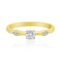 9K SI1 (G) Diamond Gold Ring