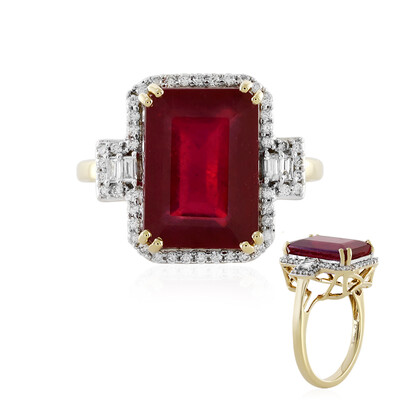 18K Madagascar Ruby Gold Ring (D'vyere)