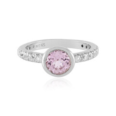 Kunzite Silver Ring