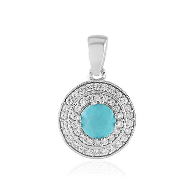 Turquoise Silver Pendant