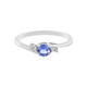 Tanzanite Silver Ring